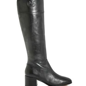 MICHAEL Michael Kors Womens Black Riding Boots 7M